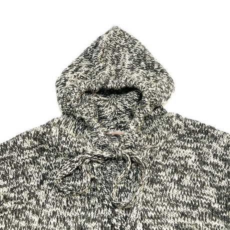 【USED】00'S JOHN GALIANO WOOL KNIT PARKA