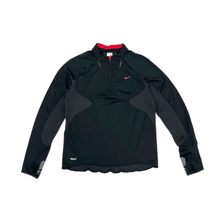 【USED】00'S NIKE FIT L/S TRAINING TOP with GLOVE DETAIL