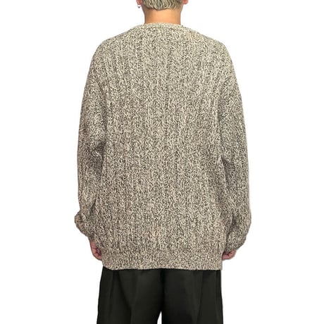 【USED】90'S BANANA REPUBLIC COTTON MIX KNIT SWEATER