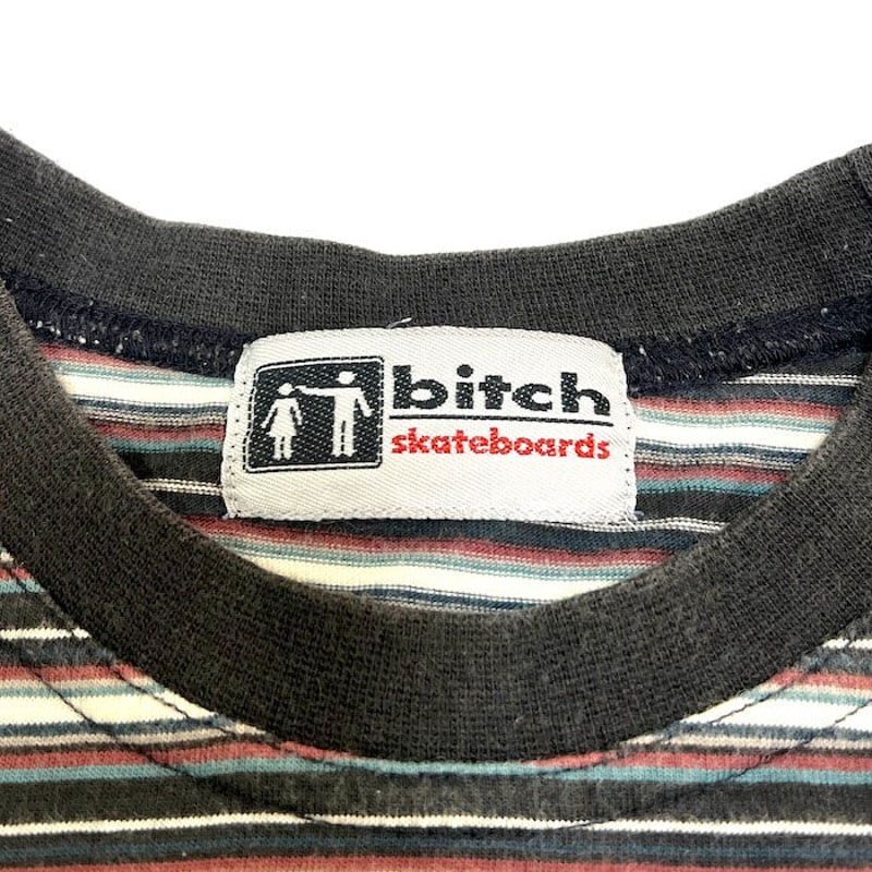 USED】90'S BITCH SKATEBOARDS BORDER T-SHIRT | K...