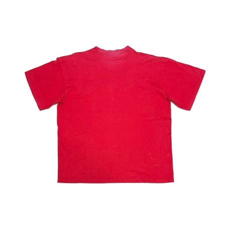 【USED】90's NIKE Jumpman Embroidered Logo T-Shirt Red