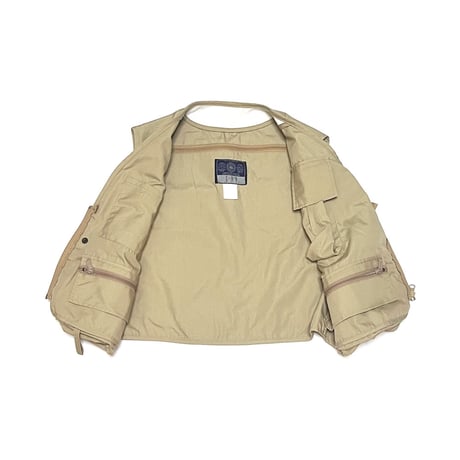 【USED】90's OLD GAP 19-POCKET FISHING VEST