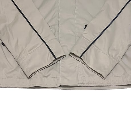 【USED】00's ARMANI JEANS LIGHT SHELL HOODED ZIP JACKET