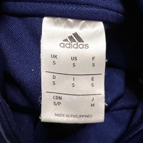 【USED】00'S adidas SWAP SCHOOL OF DEVELOPMENT PULLOVER TRACK TOP