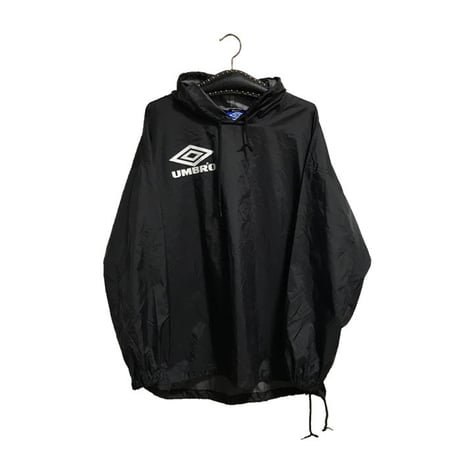 【USED】00'S UMBRO OVERSIZED NYLON HOODIE
