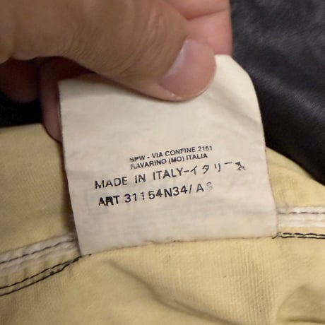【USED】STONE ISLAND by Paul Harvey 1999AW LAMINATED JACKET