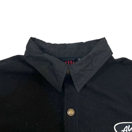 【USED】90'S ALVA SKATEBOARDS SWITCHING FLEECE SHIRT JACKET