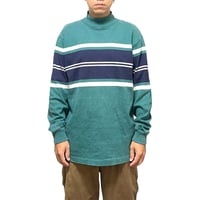【USED】90'S L.L.BEAN L/S MOCK NECK TOP