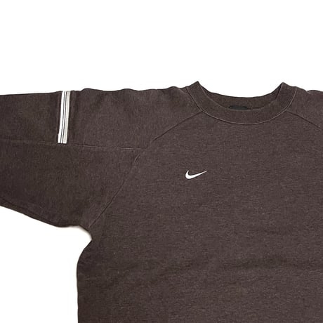 【USED】00's NIKE SWEATSHIRT BROWNGRAY
