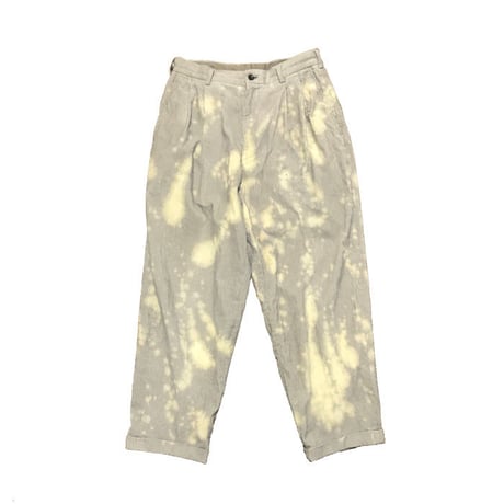 【USED】90'S COMME DES GARÇONS HOMME BLEACHED 2TAC CORDUROY PANTS