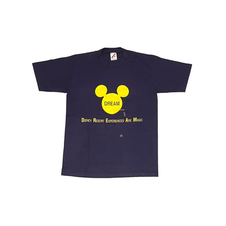 【USED】80's DISNEY RESORT EXPERIENCES ARE MAGIC DREAM TEAM T-SHIRT