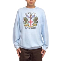 【USED】80's “CITY OF LONDON” Heraldic Crest Sweatshirt Made in England