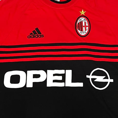 【USED】90's-00's adidas AC Milan T-SHIRT