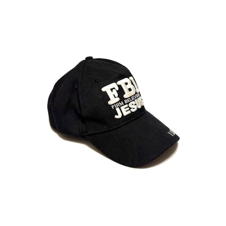 【USED】00's FBI FIRM BELIEVER IN JESUS Embroidered Cap