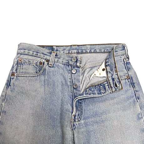 【USED】90's Levi's 501 DAMAGE JEANS MADE IN U.S.A.
