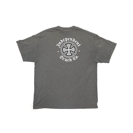 【USED】90'S-00'S INDEPENDENT TRUCK COMPANY OLD ENGLISH T-SHIRT