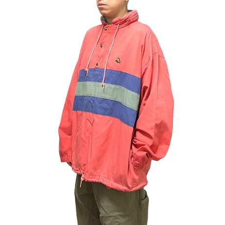 【USED】90'S OLD GAP PULLOVER COTTON JACKET