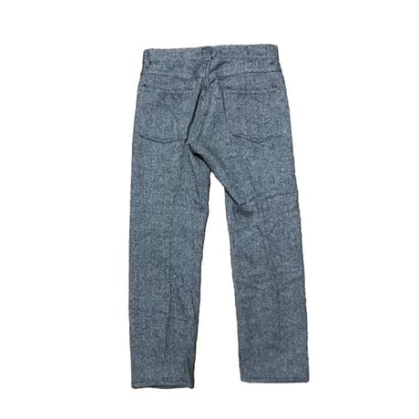 【USED】HERRINGBONE WOOL TROUSERS