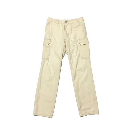 【USED】HELMUT LANG 1999 CARGO TROUSERS LIGHT BEIGE