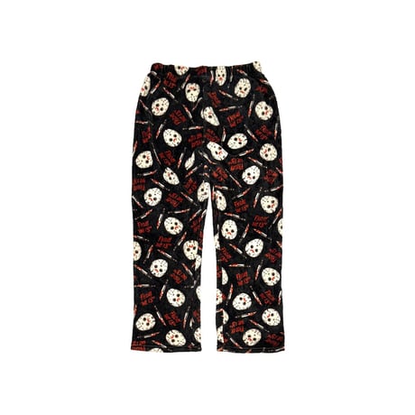 【USED】FRIDAY THE 13TH FLEECE SLEEPING PANTS
