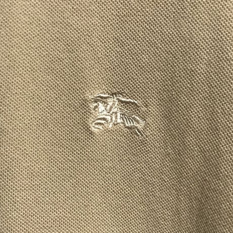 【USED】90'S BURBERRYS L/S POLO-SHIRT