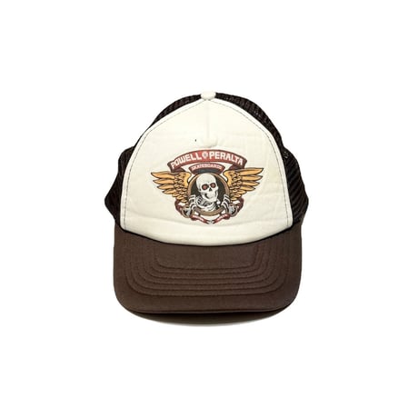 【USED】00's Powell Peralta Winged Ripper Trucker Cap