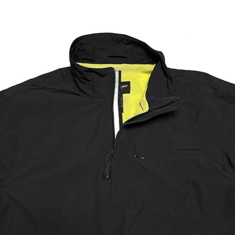 【USED】90's-00's Eddie Bauer SPORT Half-Zip Tech Pullover Jacket Black