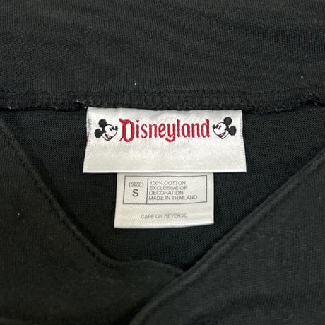 【USED】90'S-00'S DISNEYLAND "SNOW WHITE GRUMPY" BASEBALL SHIRT