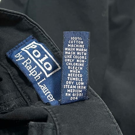 【DEAD STOCK】90'S-00'S POLO BY RALPH LAUREN ASYMMETRY SIDE POCKET PANTS