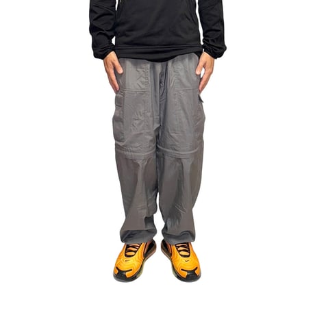 【USED】00's Kappa CONVERTIBLE PANTS URBAN GREY