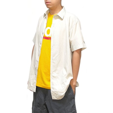 【USED】90'S-00'S FRESHJIVE POLY S/S SHIRT