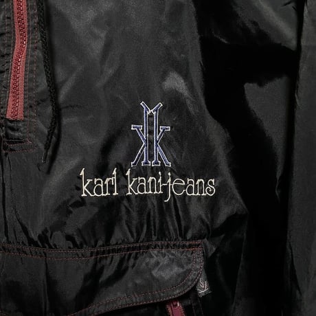 【USED】90'S KARL KANI JEANS NYLON ANOLAK