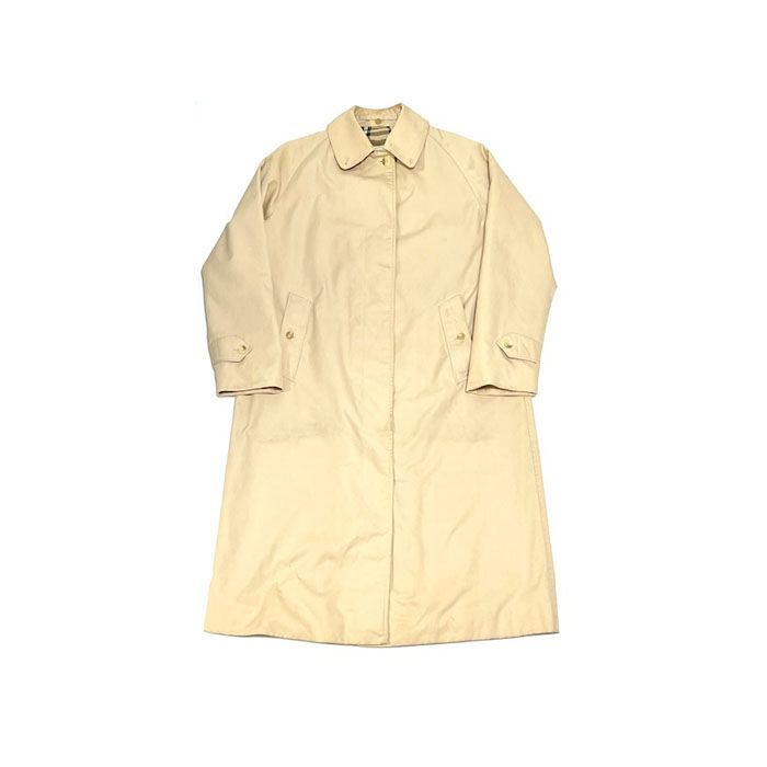 Old Burberrys 80〜90年代Balmacaan Coat　一枚袖 古着 80年代 バーバリー Burberrys 一枚袖 ステンカラーコート