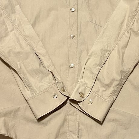 【USED】90'S HELMUT LANG SHIRT BEIGE