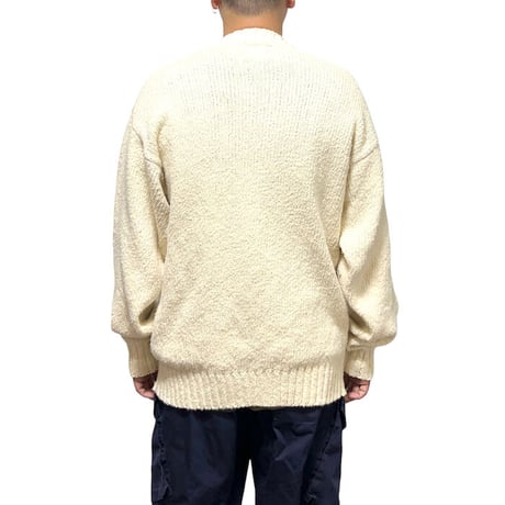 【USED】90'S TOMMY HILFIGER EAGLE COTTON KNIT SWEATER