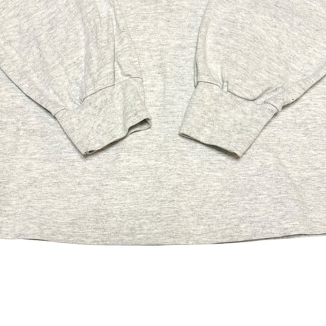 【USED】90's "110%" Heavy Cotoon Mock Neck L/S T-shirt