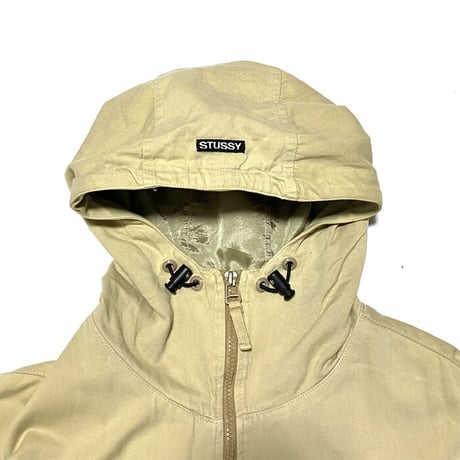 【USED】90'S-00'S STUSSY HOODED JACKET