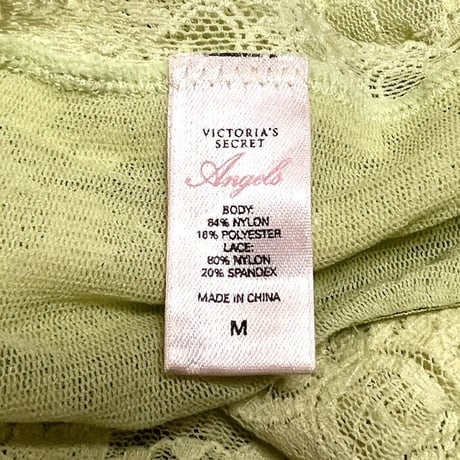 【USED】00'S VICTORIA'S SECRET CAMISOLE GREEN