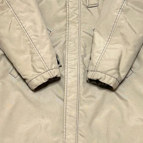 【USED】90's ARMANI JEANS Ballistic Nylon Urban Protection Long Coat