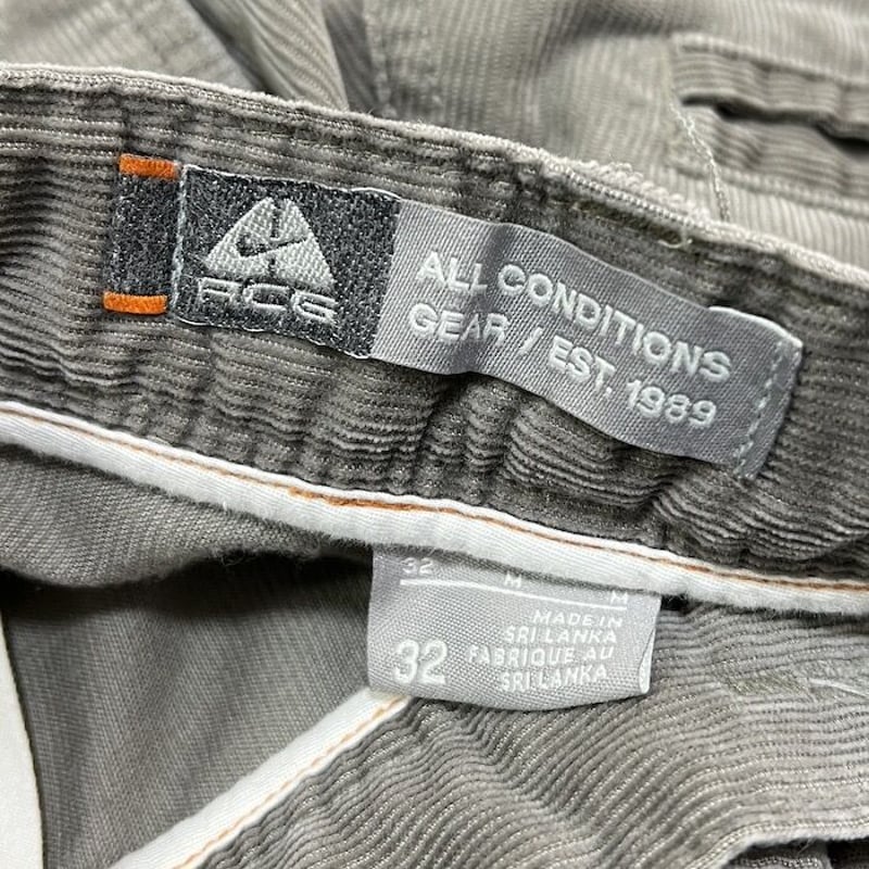 USED】00'S NIKE ACG CORDUROY PANTS | KONBINI