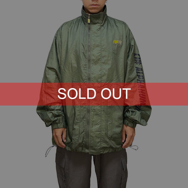 USED】90'S-00'S ALPHANUMERIC NYLON JACKET | KON USED】90'S-00'S ALPHANUMERIC NYLON JACKET | KON
