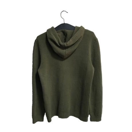 【USED】90'S HELMUT LANG KNIT HOODIE