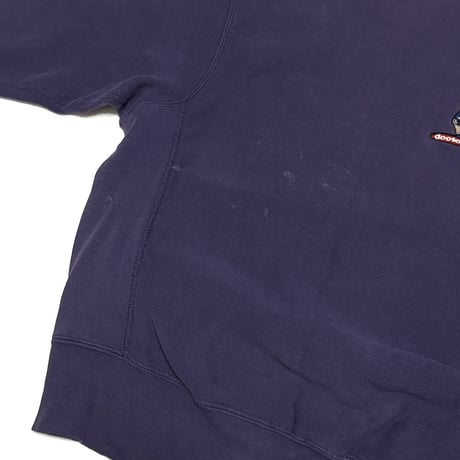 【USED】90's Dr. Jekyll Alien Embroidered Fade Sweatshirt