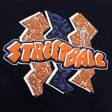 【USED】80's adidas STREET BALL T-SHIRT