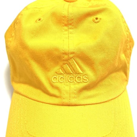 【USED】00'S ADIDAS CAP YELLOW