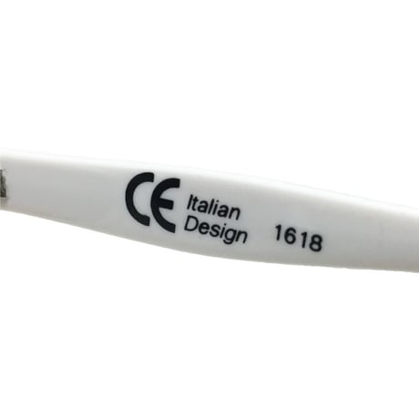 【DEAD STOCK】90'S ITALIAN DESIGN CYBER GLASSES