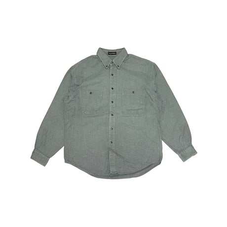 【USED】90's Eddie Bauer Sonoma Heathers B.D SHIRT