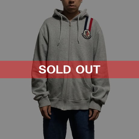 【USED】MONCLER ZIP HOODIE MADE BY ITTIERRE