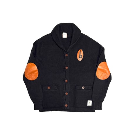 【USED】2010's NIKE "51 of Championship Athletes" Shawl Collar Knit Cardigan