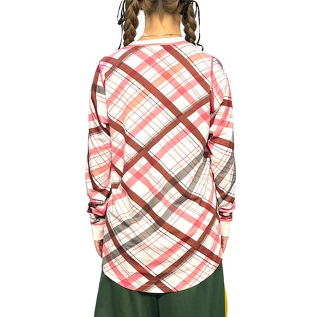 【USED】2010's Helly Hansen BIAS CHECK L/S TOP PINK